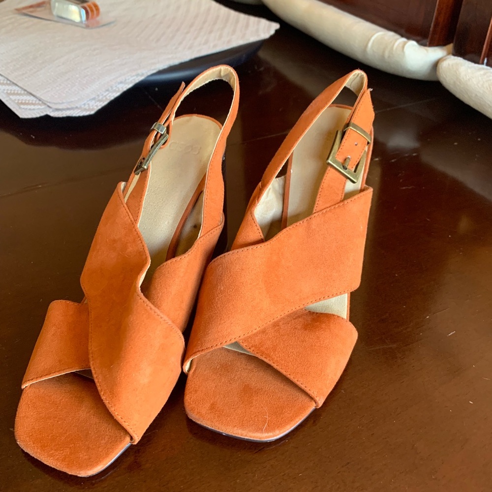 Orange ASOS Heels